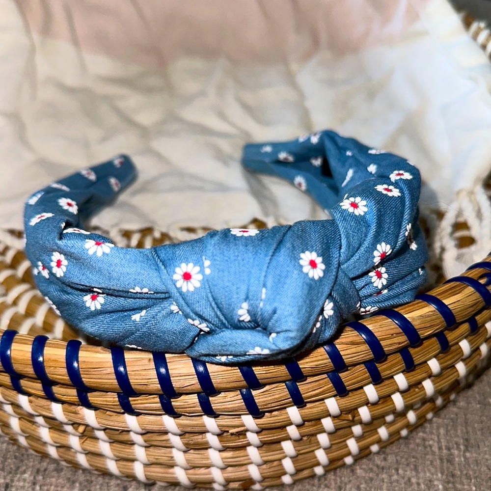 Floral jcrew headband